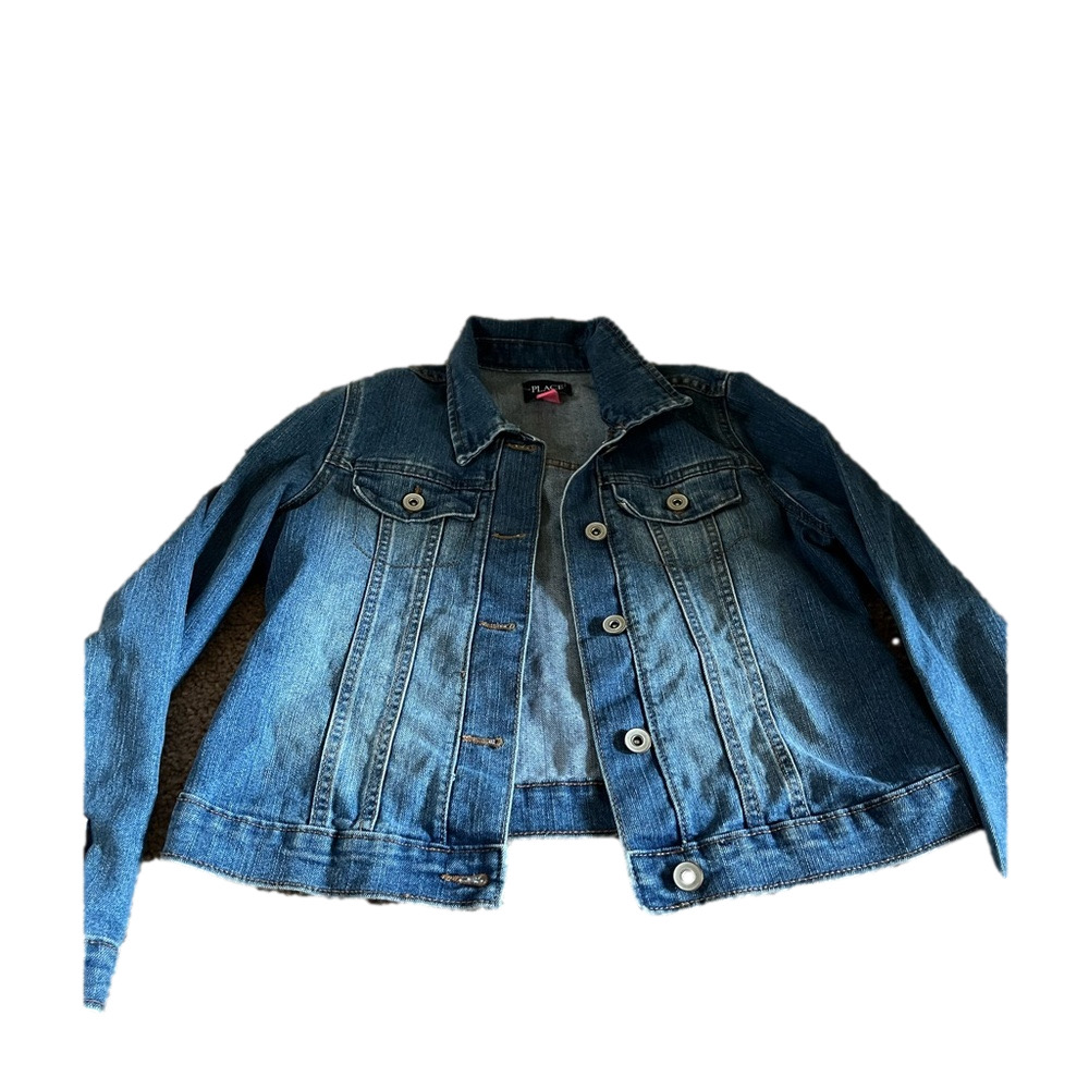 Place, children’s denim jacket, great condition, size L 10/12